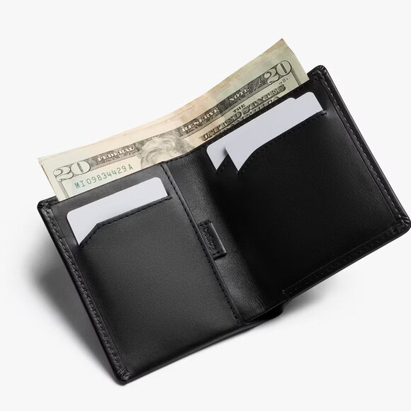 Bellroy Black Leather Note Sleeve Wallet - Picture 9 of 11